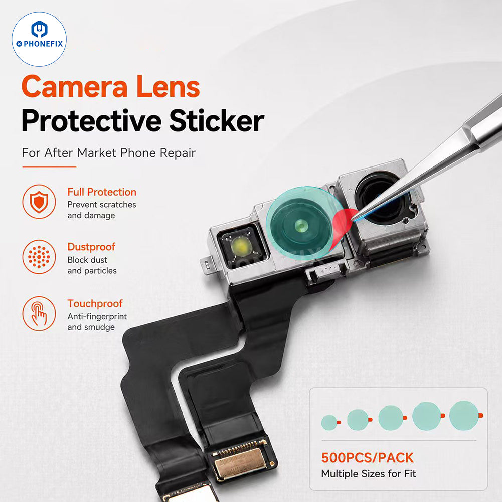 MobiTool Camera Lens Protective Sticker for Mobile Phone Repair - CHINA PHONEFIX SHOP Team