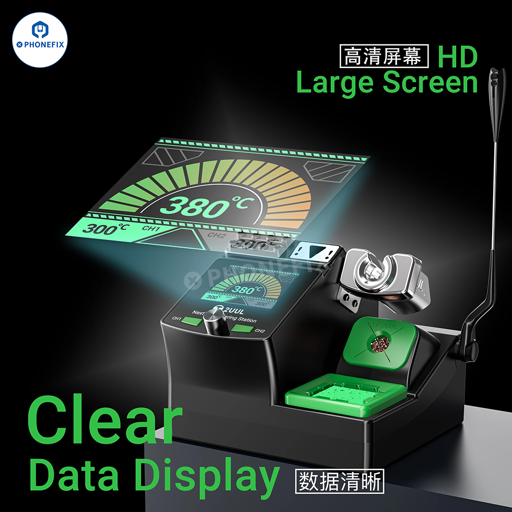 2UUL NT210 NextTip Soldering Station supports C210 C115 C245 Tips