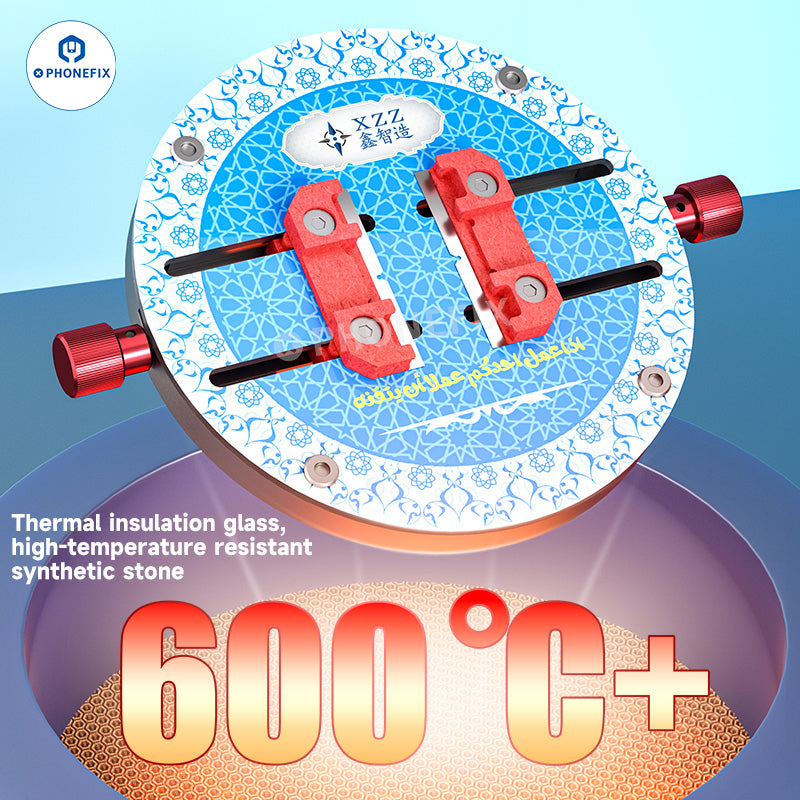 XZZ GL-01 GL-02 Heat Resistant Glass Fixture Phone PCB IC Clamp