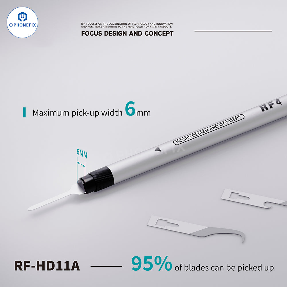 RF4 RF-HD11A RF-HD12B RF-KH13A Phone Repair Blade Scraper Set