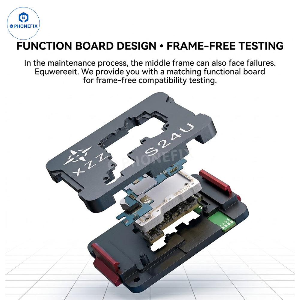 XZZ iSocket Samsung S22-S25 Ultra Motherboard Layered Test Fixture - CHINA PHONEFIX SHOP Team