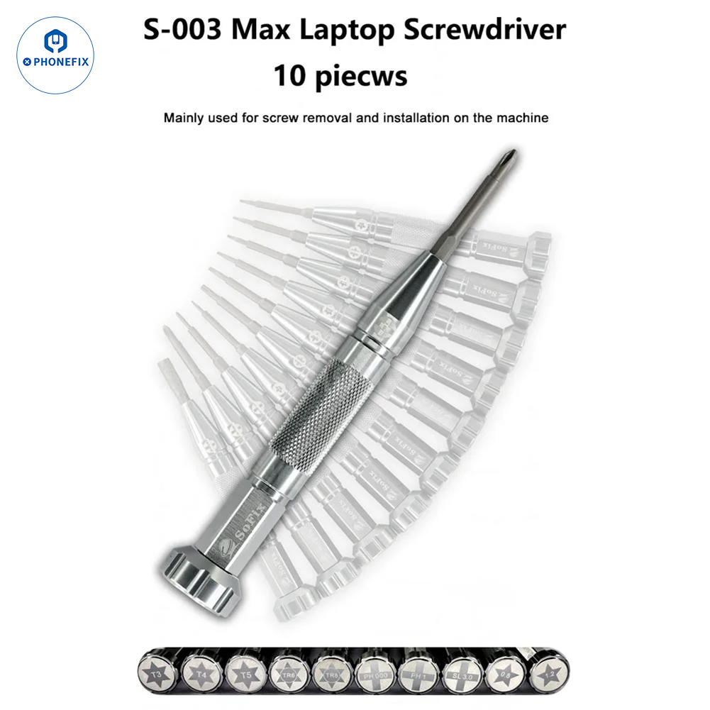 SOFIX S-003 Max Laptop Screwdriver Set for MacBook Tablet Phone