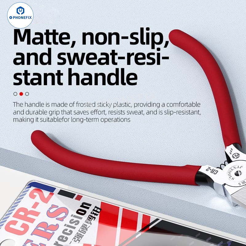 JTX CR-2 Chromium Vanadium Steel Cutting Pliers for Phone Repair