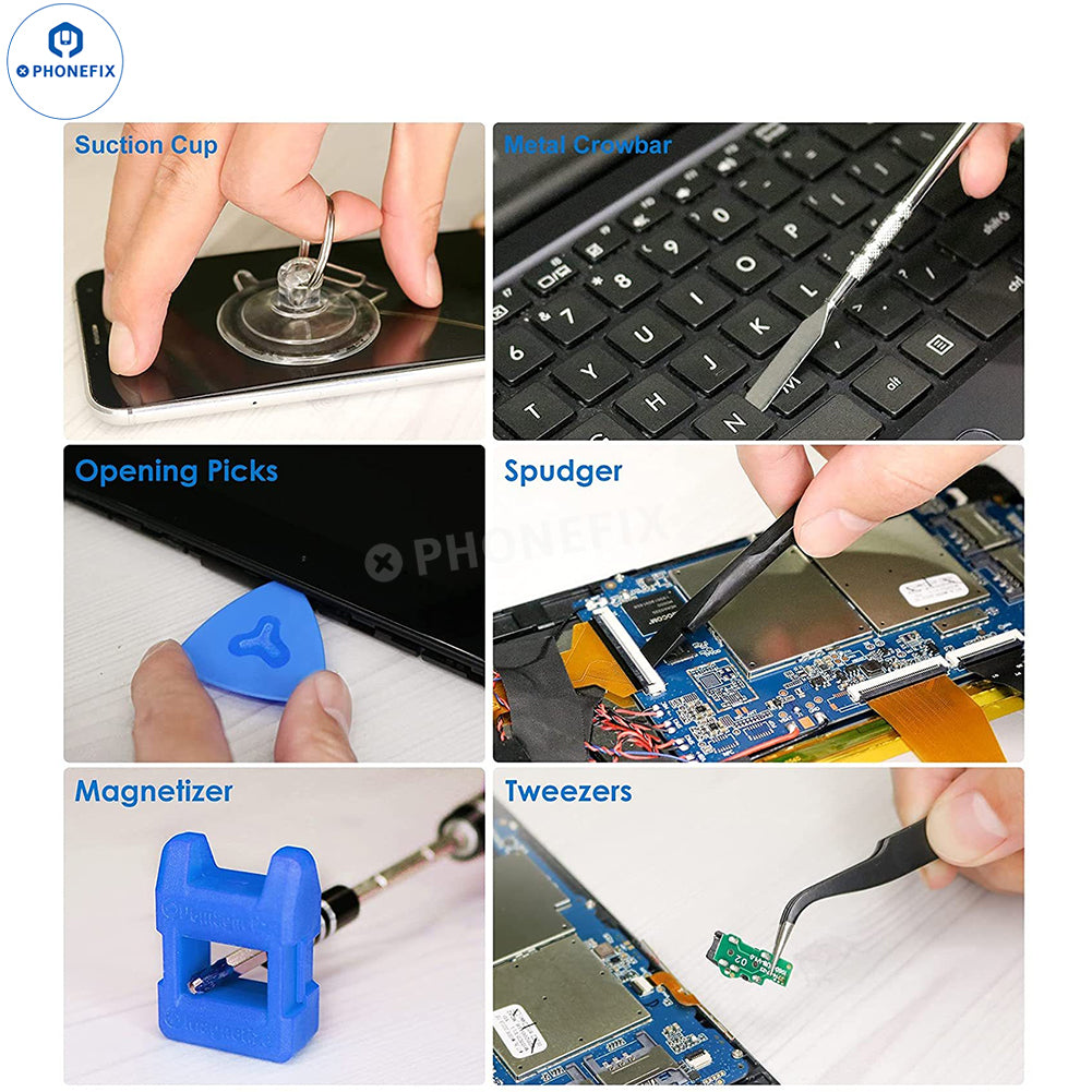 PHONEFIX pro tech toolkit essential electronics repair Tool kit - CHINA PHONEFIX SHOP Team