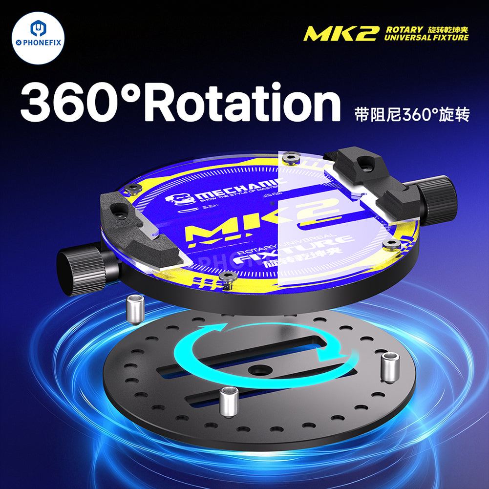 MECHANIC MK2 Rotary Universal Glass Fixture for Phone PCB IC Repair