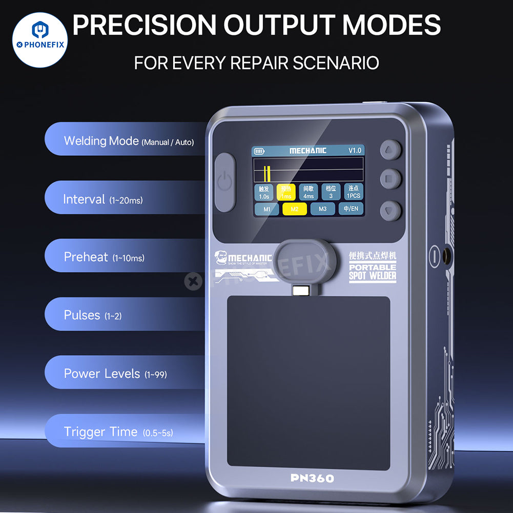 MECHANIC PN360 Spot Welder for Phone Battery Welding Repair