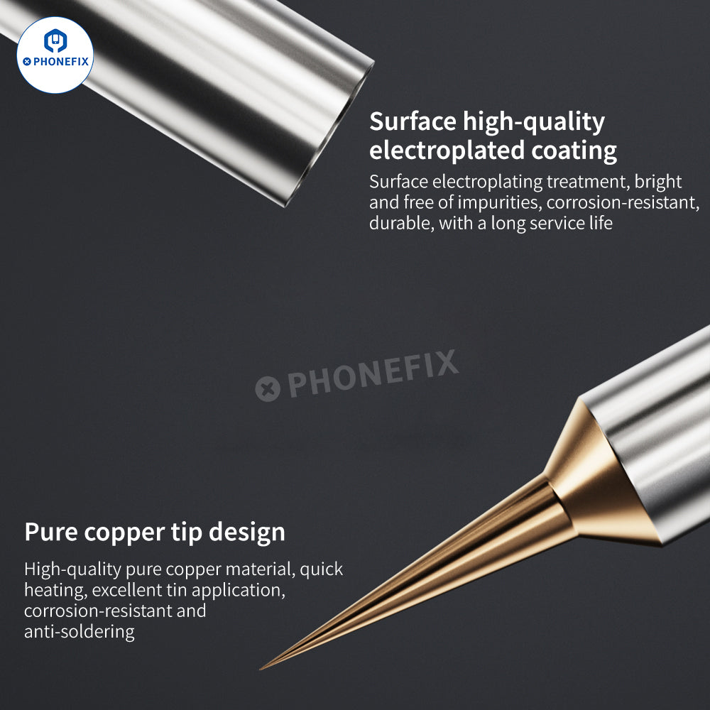LANRUI C210-SI Quick Needle S01 Soldering Iron Tip for Motherboard Jumper Wiring - CHINA PHONEFIX SHOP Team