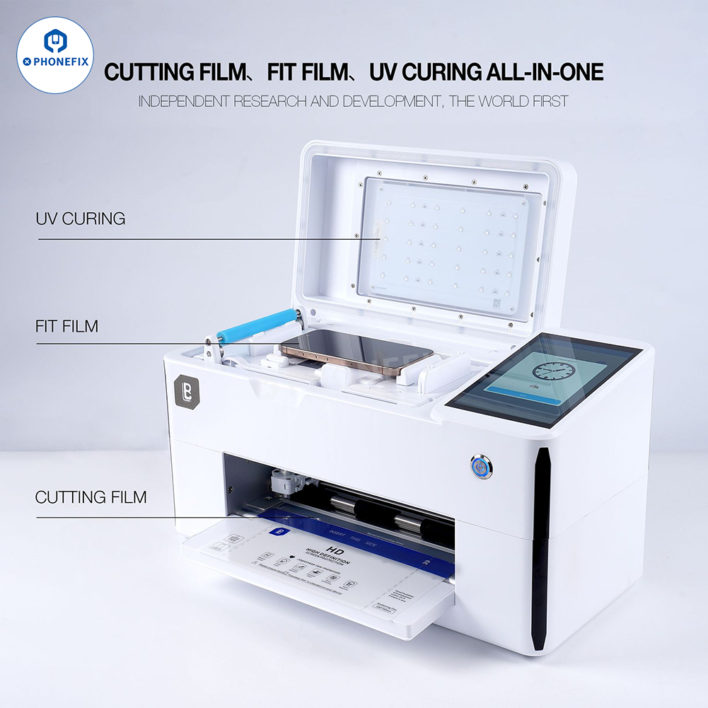 Hydrogel Film Cutting Laminating UV Curing Machine for Phone Screen