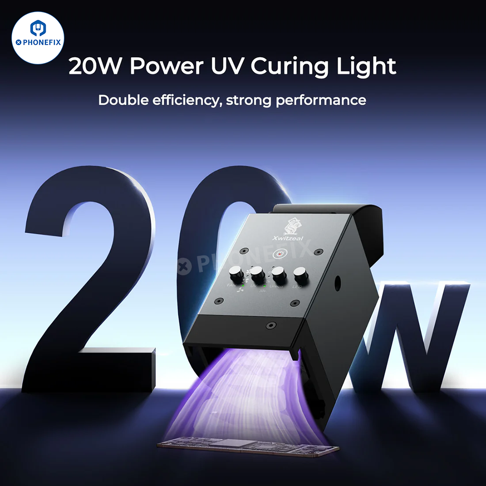 XwitZeal FAN1 UV Curing Cooling Fan for Phone Motherboard IC Repair