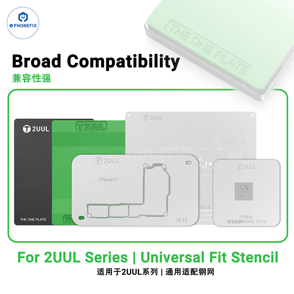 2UUL BH12 THE ONE PLATE Magnetic Reballing Platform & Silicone Pad