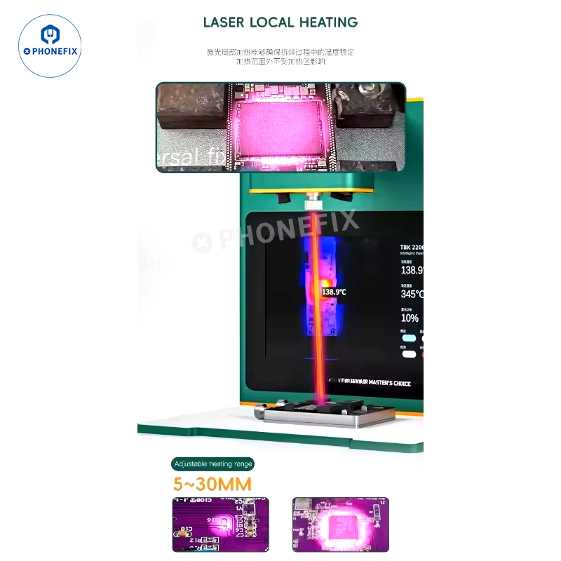 TBK 2206 Laser Welding Machine with HD Microscope for Phone Repair