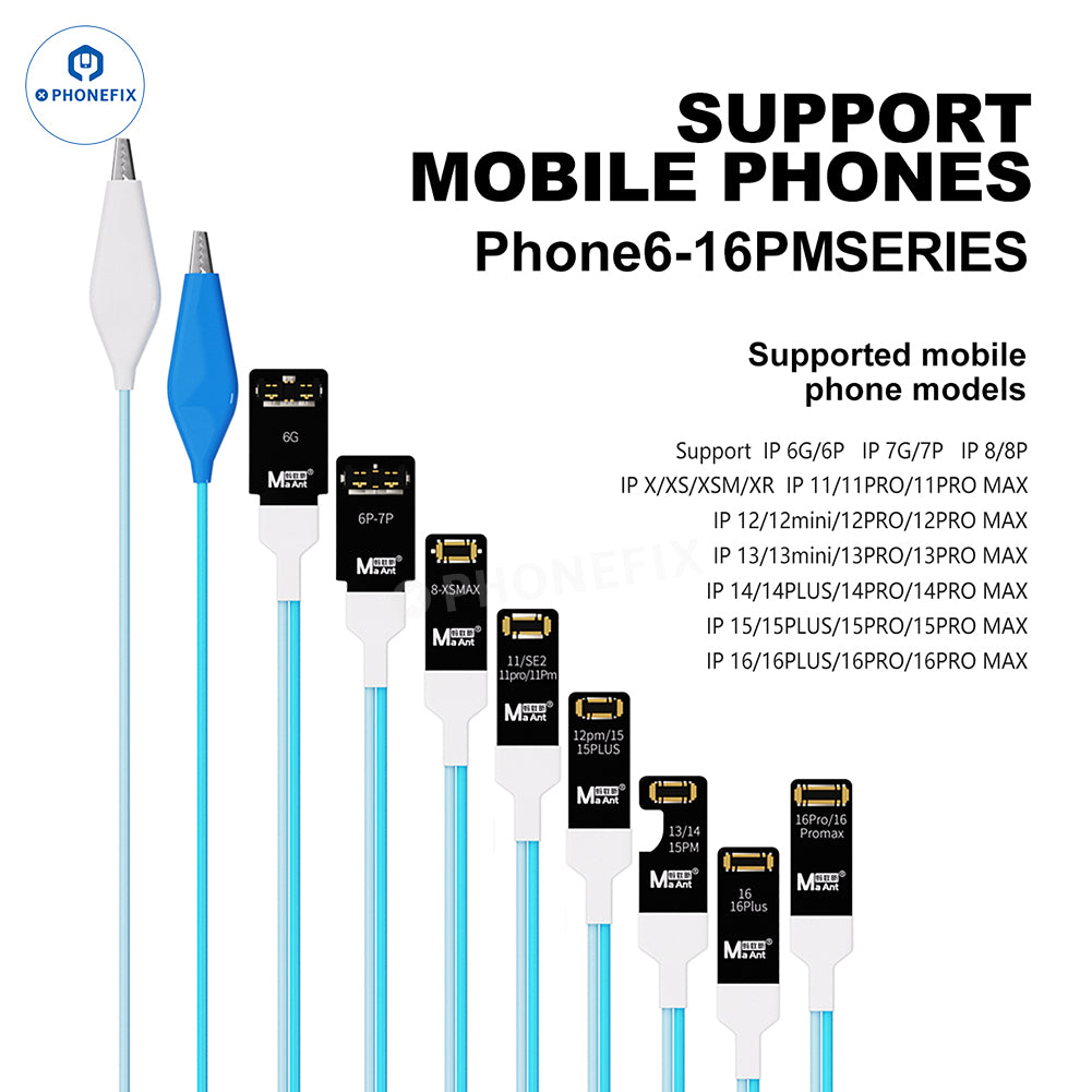 MaAnt FY-03 Power Cable for iPhone 6-16 Pro Max Startup Repairs
