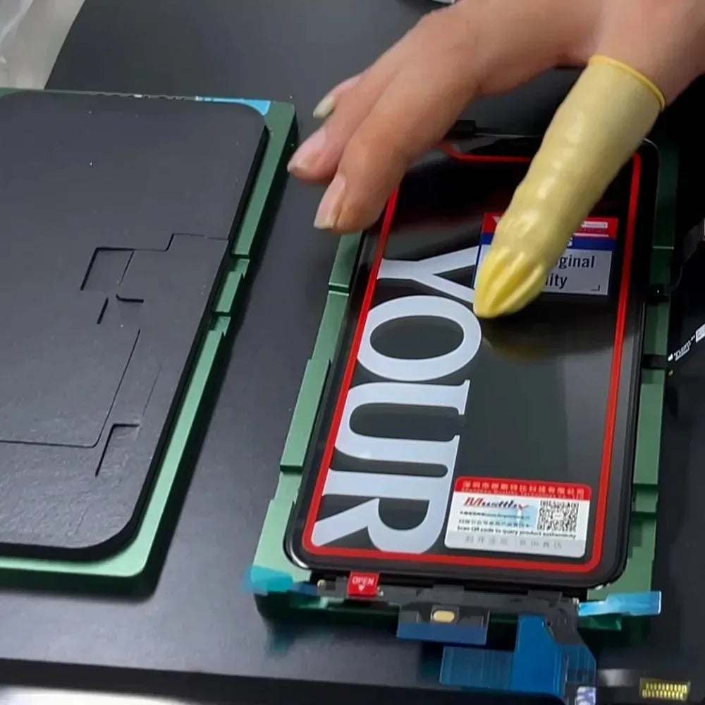 LCD Screen Alignment Mold With Bezel Frame For iPhone 14/15/16 Pro Max