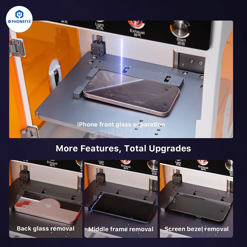 REFOX RK10 UV Laser Machine for iPhone Screen/Back Glass Removal