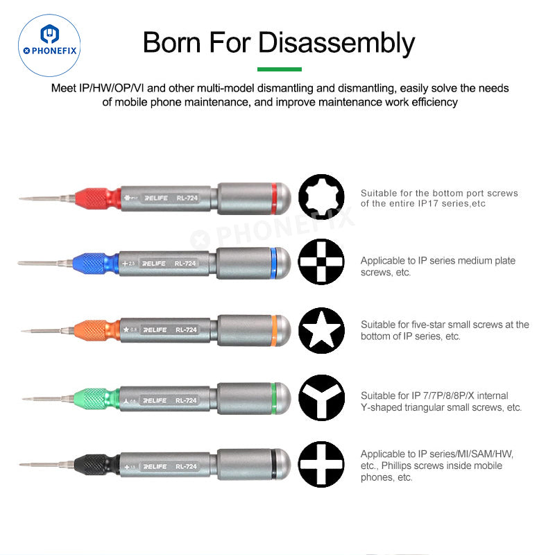 RL-724 High Precision Torque Screwdriver Phone Disassembly Tool
