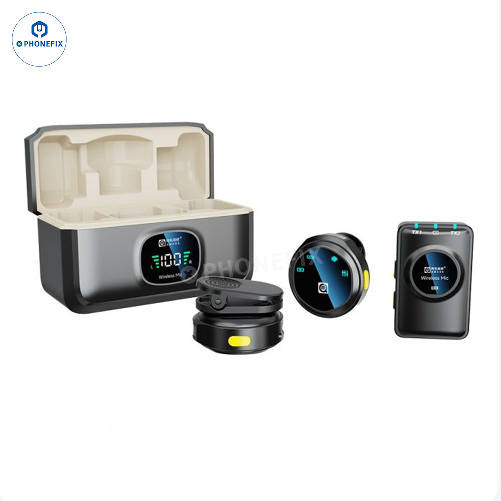 AMAOE MIC-A Wireless Microphone for Live Video Recording