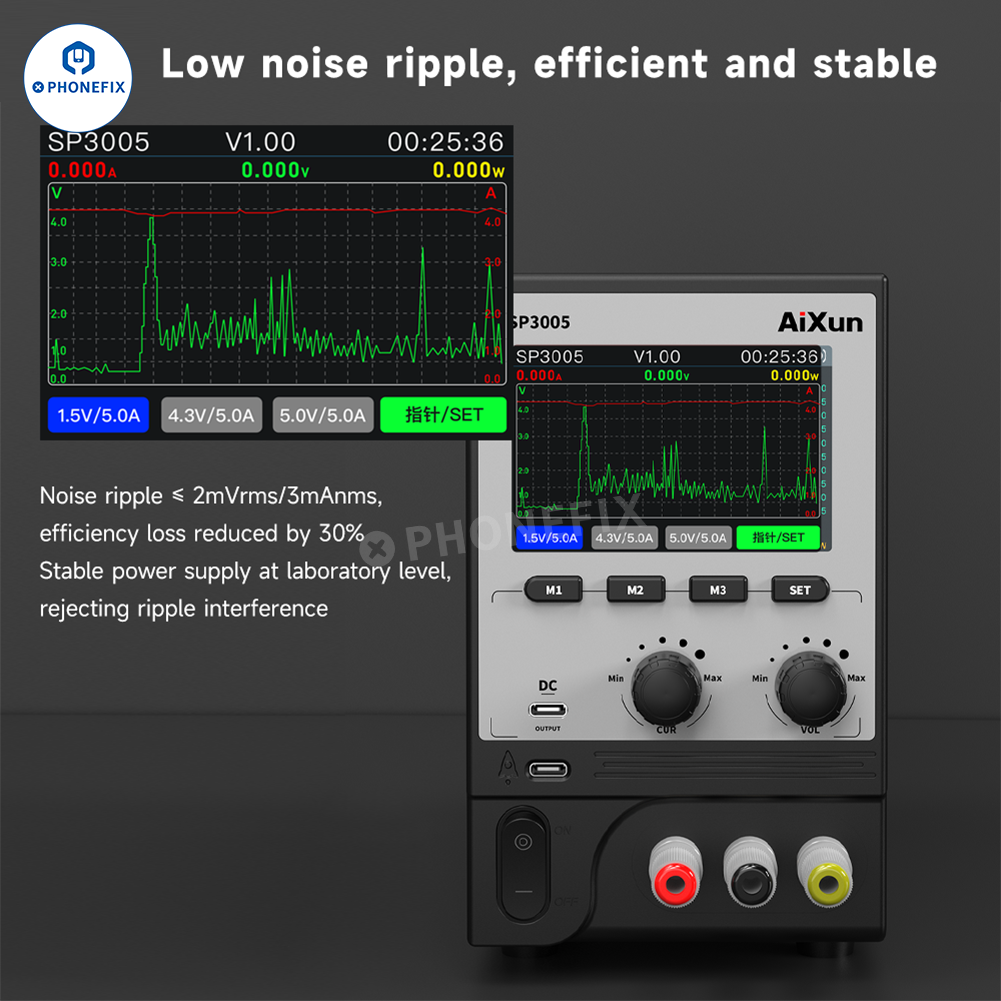 AIXUN SP3005 30V 5A CNC Programmable DC Power Supply