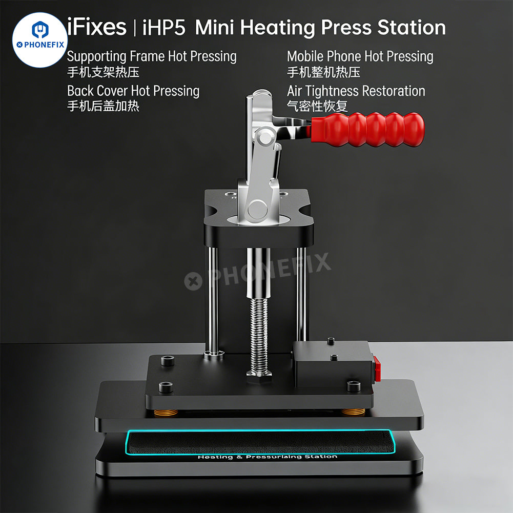 iHP5 Mini Heating Pressure Station for Phone Screen/Back Cover Repair - CHINA PHONEFIX SHOP Team