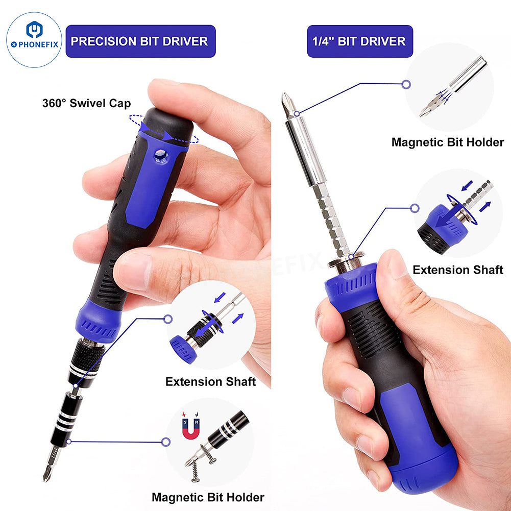 DIYFIXTOOL Essential Electronics Toolkit - PC, Laptop, Phone Repair Kit