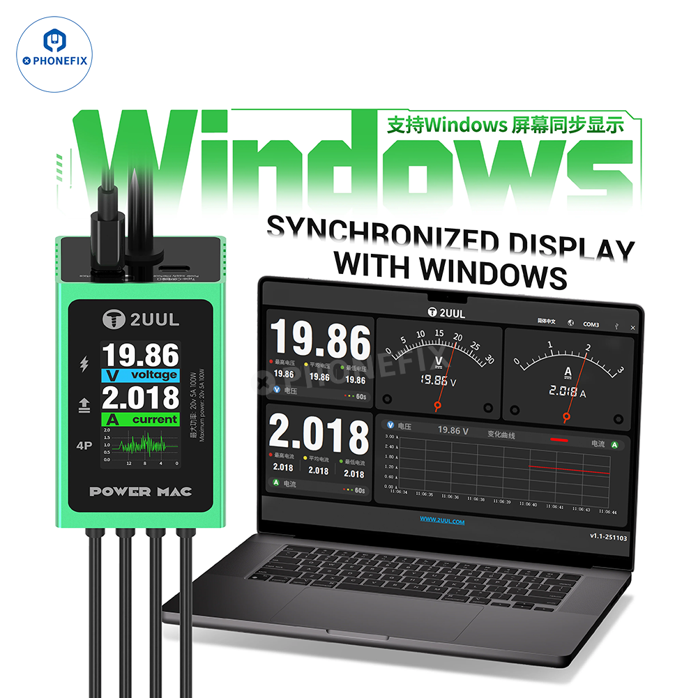 2UUL PW08 POWER MAC Digital Boot Cable for PC Laptop Tablet Repair