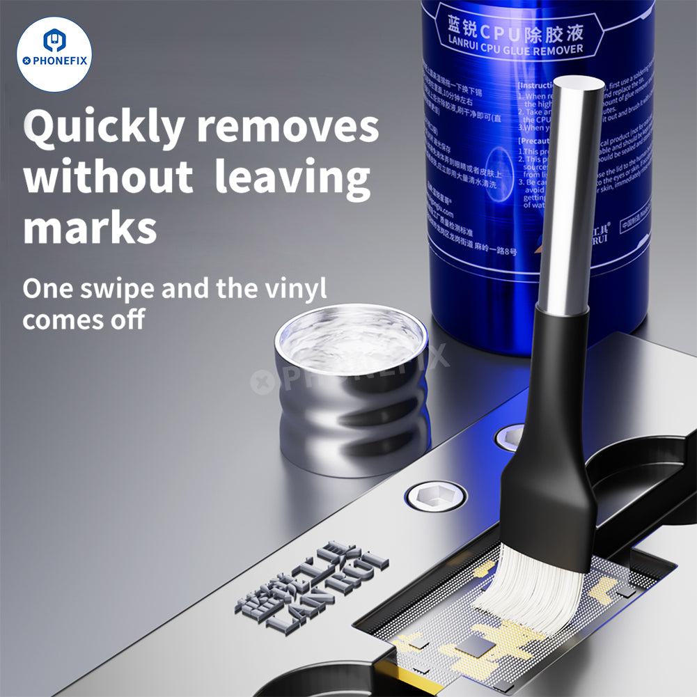 LANRUI Chip Adhesive Cleaner for iPhone CPU Glue Removal