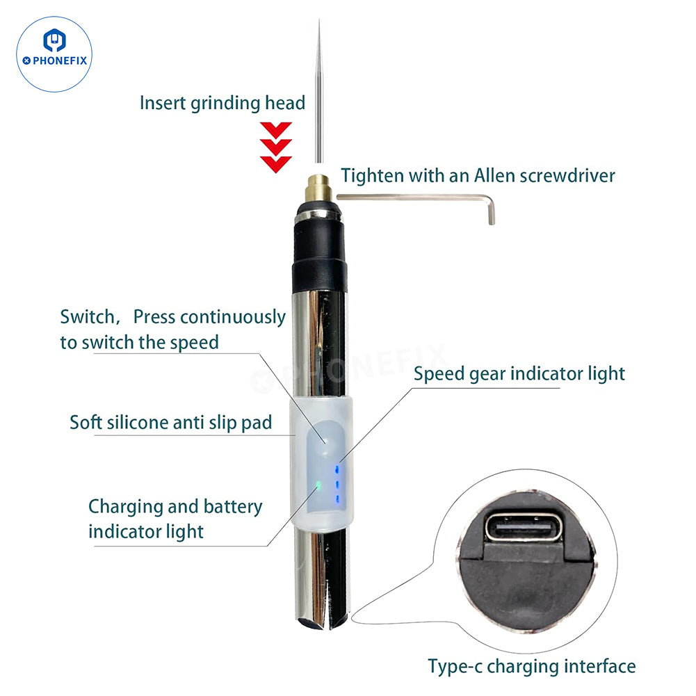 Stripped Screw Extractor Kit for Phone Laptop Screw Removal