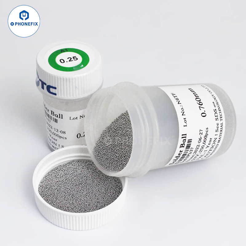 Bolas de soldadura de estaño con plomo para reballing BGA Bolas de soldadura Partícula