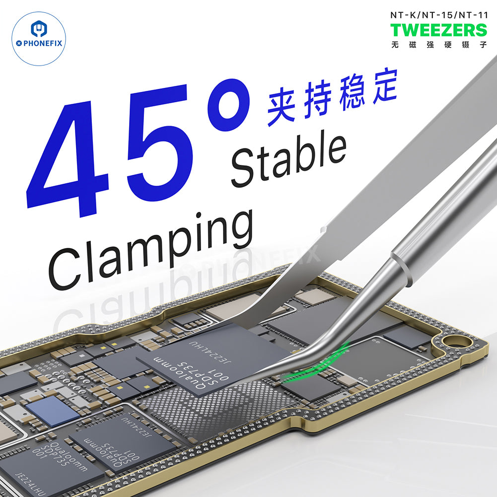 MECHANIC NT Non-Magnetic Ultra-Hard Tweezers for Phone Repair - CHINA PHONEFIX SHOP Team