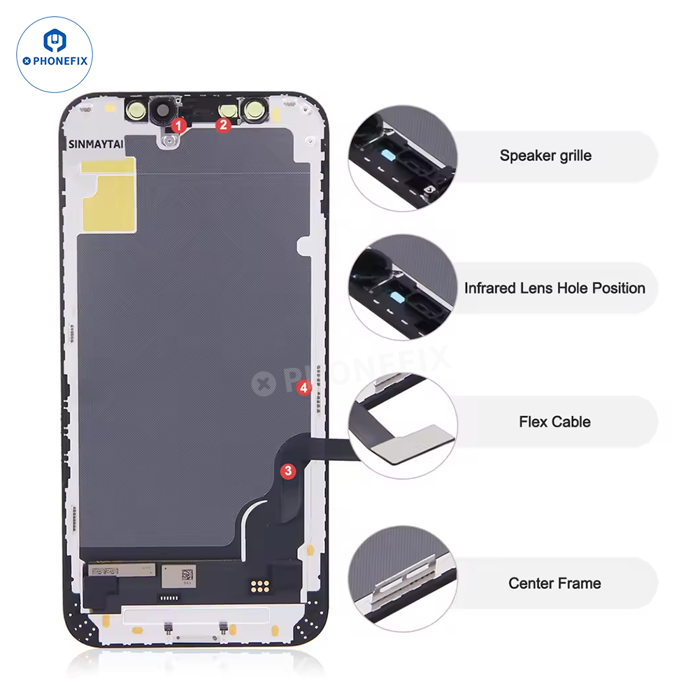 DD OLED Screen Assembly Replacement for iPhone 11-17 Pro Max