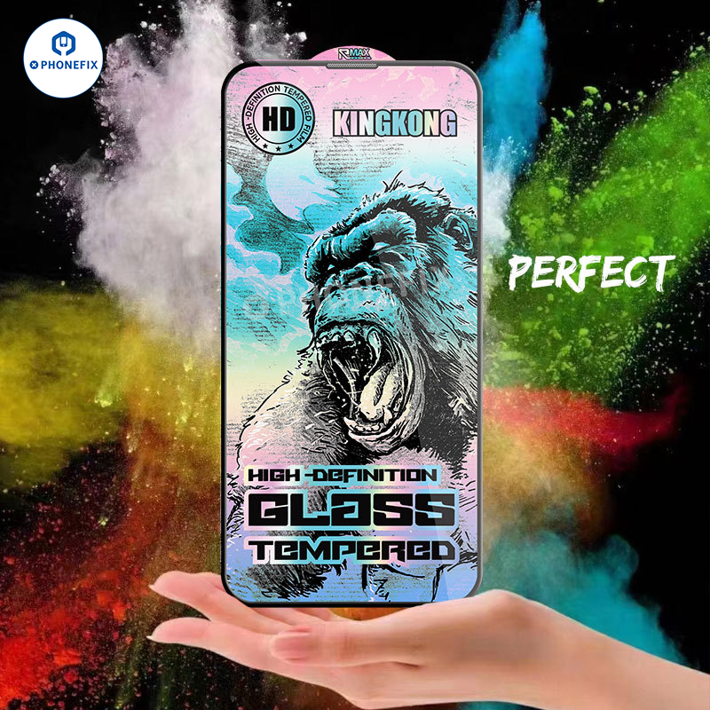 High Aluminum Tempered Glass Protective Film for iPhone X–17 Pro Max