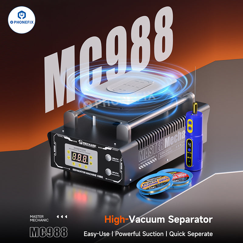 MECHANIC MC988 Phone 10.5-inch Screens Vacuum Heating Separator