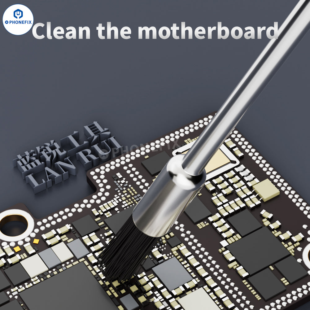 LANRUI QB95 PCB Charging Port Dust Cleaning Brush for Phone Repair - CHINA PHONEFIX SHOP Team