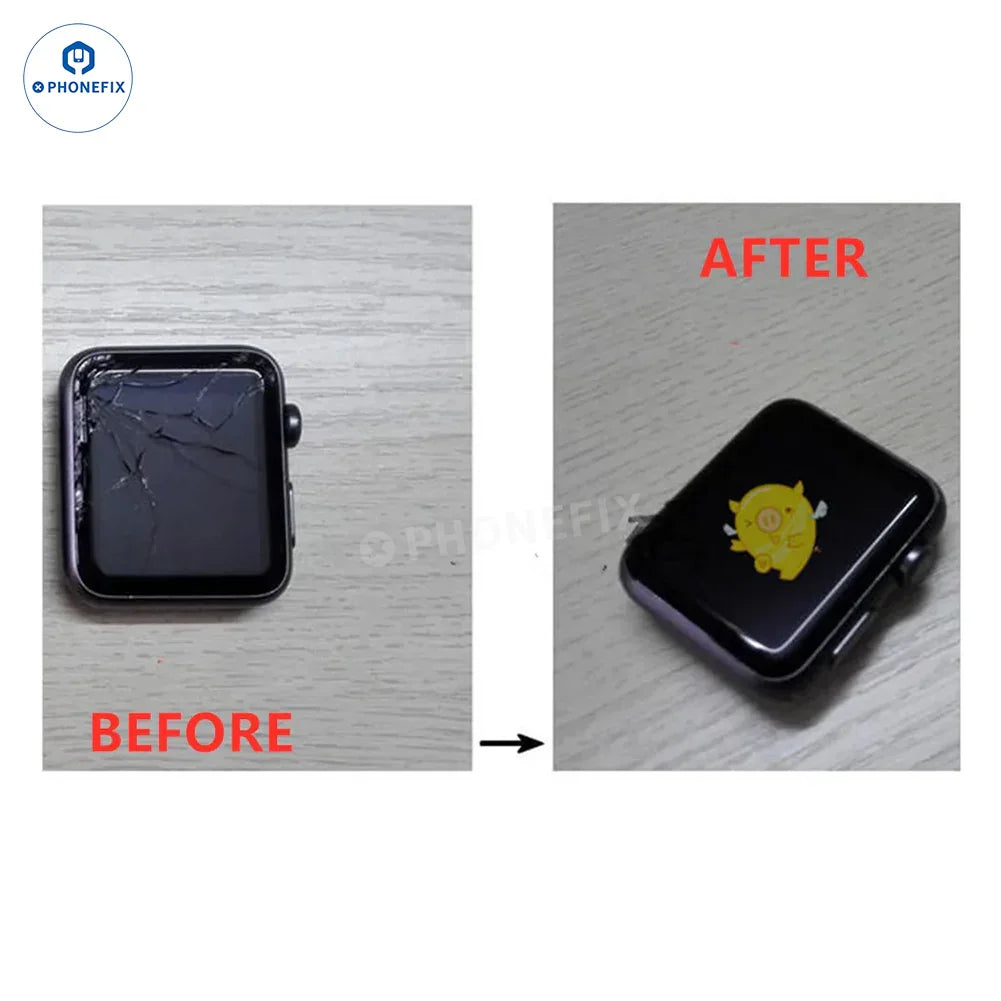 Outer Screen Glass with OCA for Apple Watch S1-11 SE Ultra Series - CHINA PHONEFIX SHOP Team