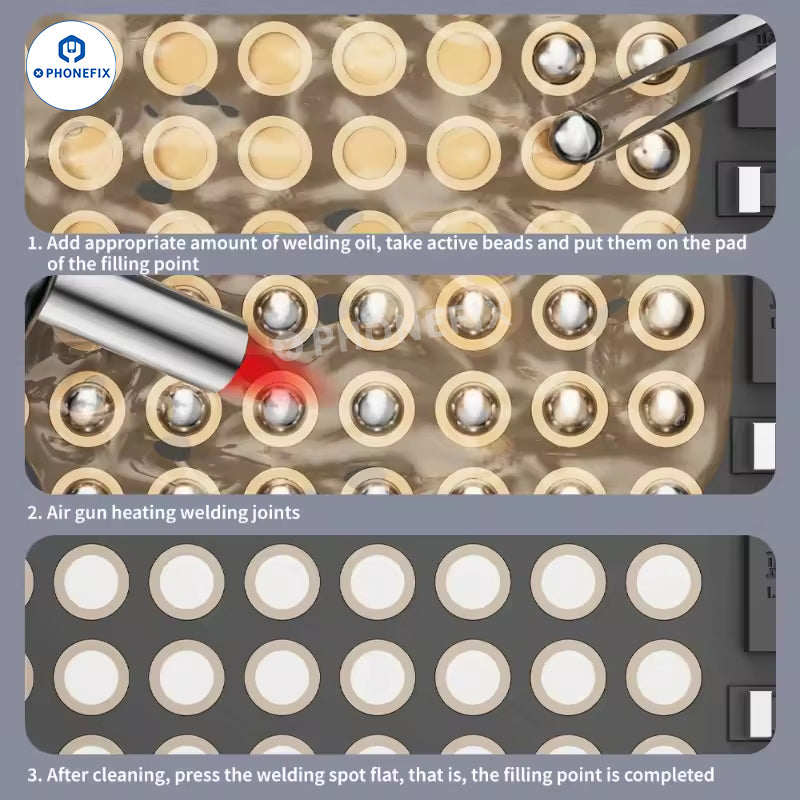 LANRUI CT60 CT80 Solder Joints Active Ball for Phone PCB Repair - CHINA PHONEFIX SHOP Team