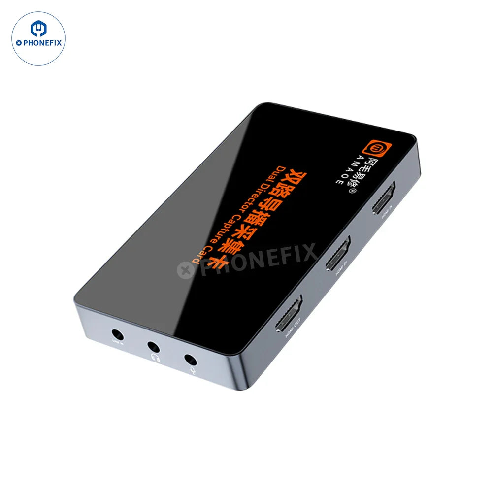AMAOE AM-DCC2B/2A ডুয়াল ডিরেক্টর HDMI ব্রডকাস্ট ক্যাপচার কার্ড