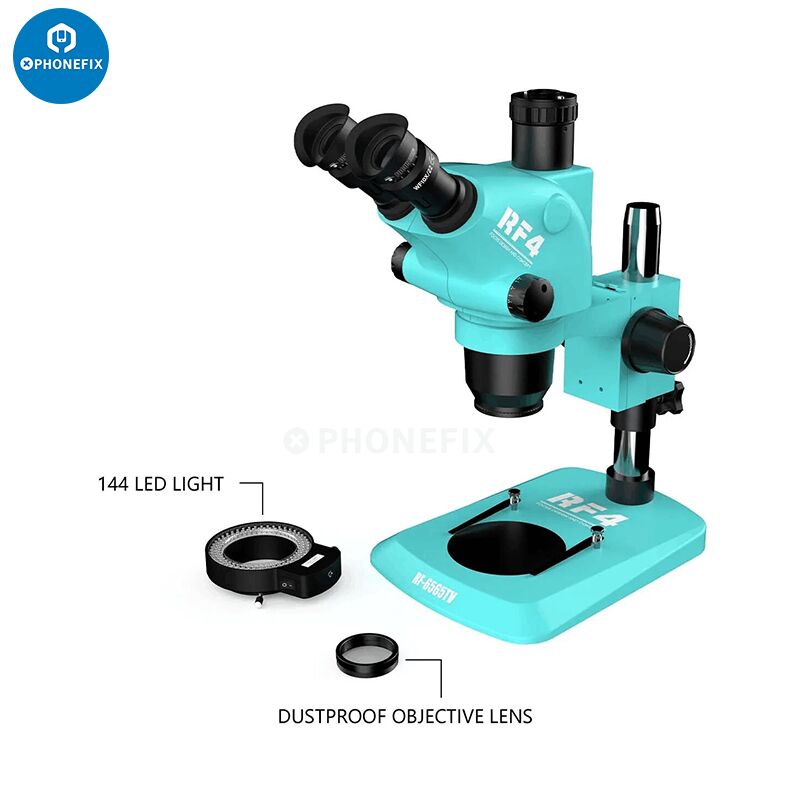 RF6565TV Trinocular Stereo Microscope With Full HD 2K Camera