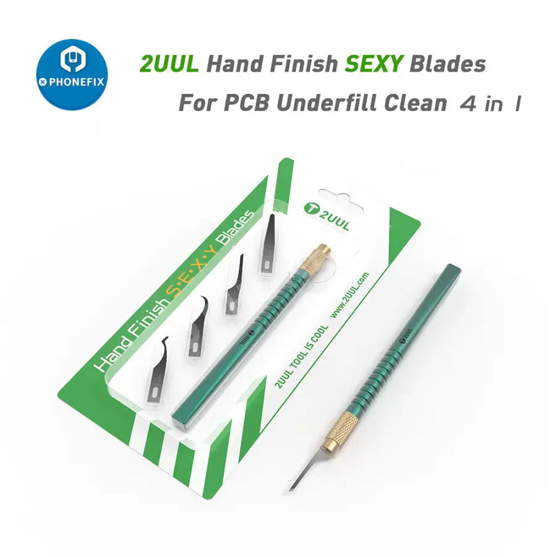 2UUL 4 In 1 Hand Finish SEXY Blades Set For Motherboard PCB