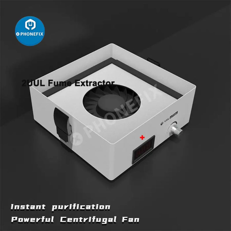 2UUL Mini Soldering Smoke Cleaner Fume Extractor Air Filter