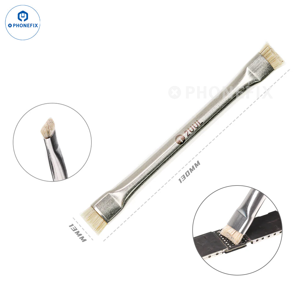 2UUL CL15 Double Ended Brush for PCB Cleaning & Phone Repair - CHINA PHONEFIX SHOP Team