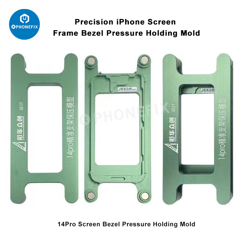 Screen Frame Bezel Pressure Holding Mold For iPhone X-15 Pro Max