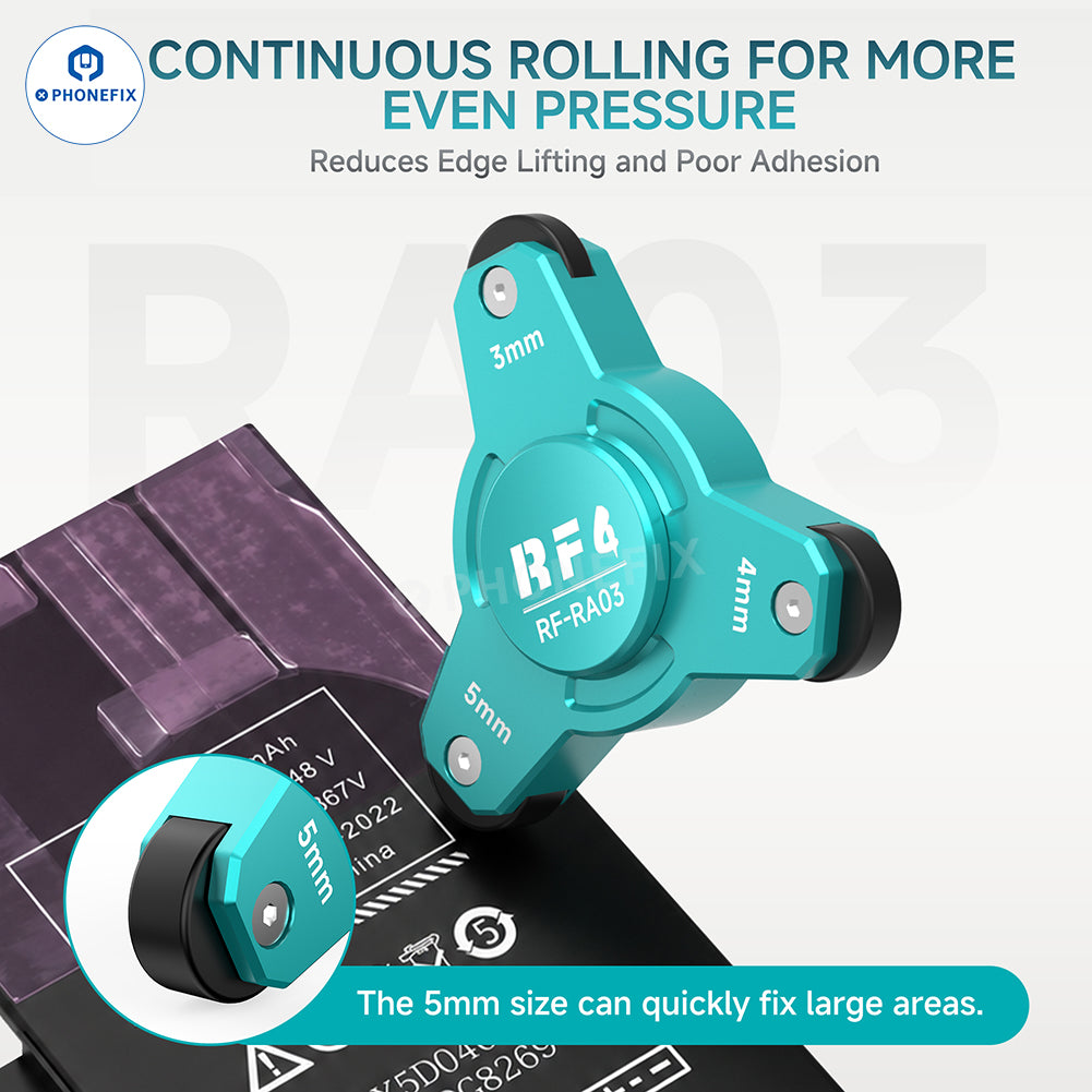 RF-RA03 3/4/5mm 3-in-1 Screen Bezel Adhesive Rotary Press Roller