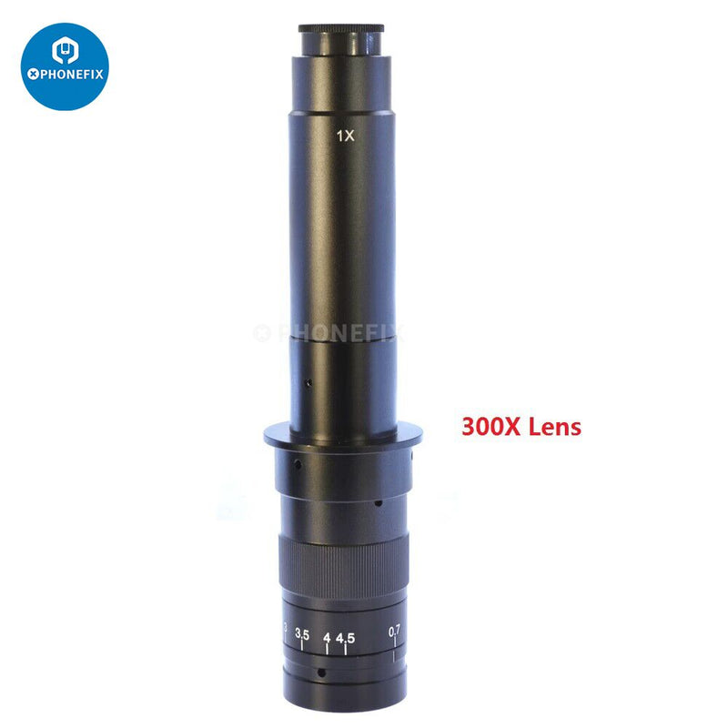 Microscope Camera C-Mount Lens Adapter 1.0X 0.5X 0.35X Zoom