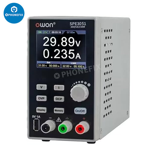 OWON SPE3102/3051 Programmable Lab DC Power Supply 0-30V 0-10A