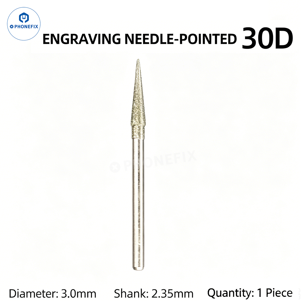 2.35mm Diamond Grinding Drill Bit for PCB Circuit Board Repair
