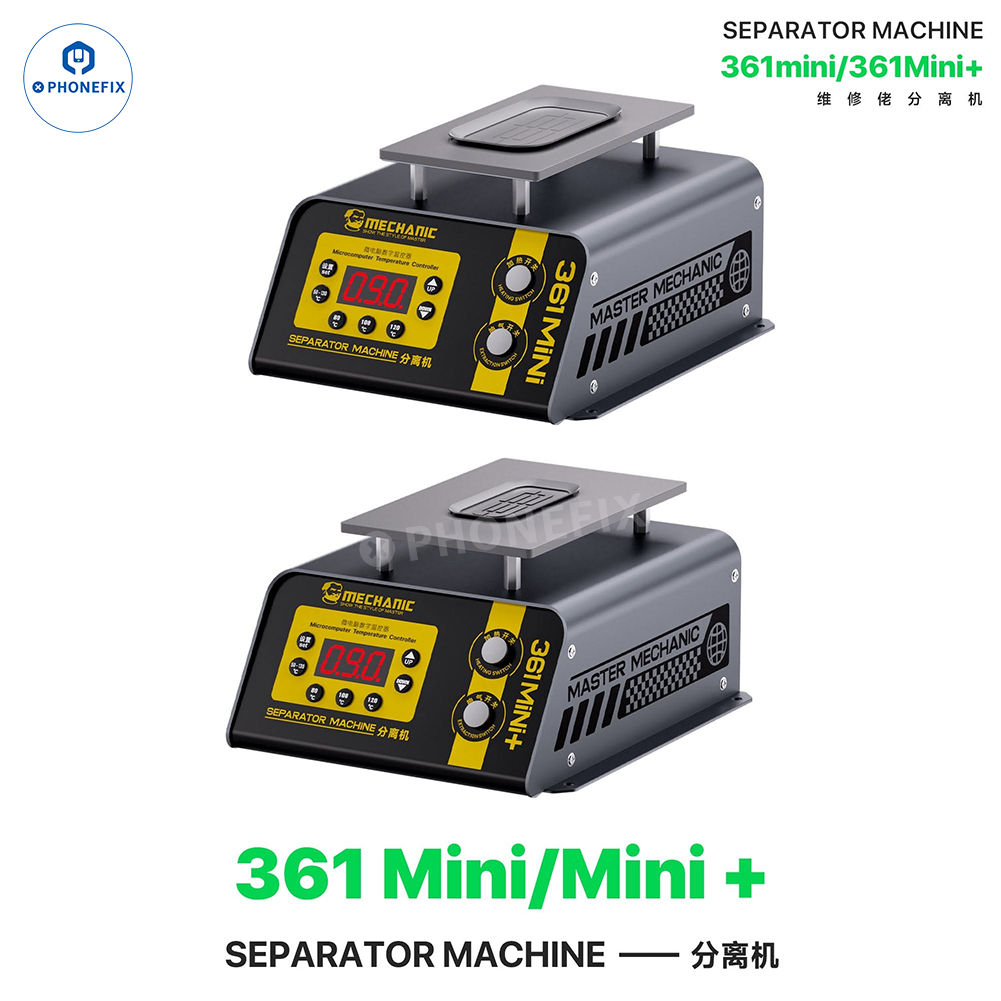 MECHANIC 361 SE/SE+ 7-inch LCD Screen Rotary Heating Separator