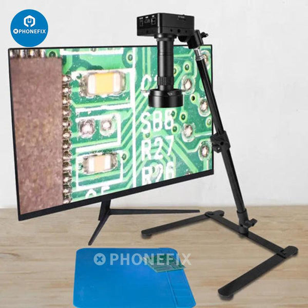 38MP Digital Industrial Camera HDMI USB Microscope Stand CPU Repair - CHINA PHONEFIX