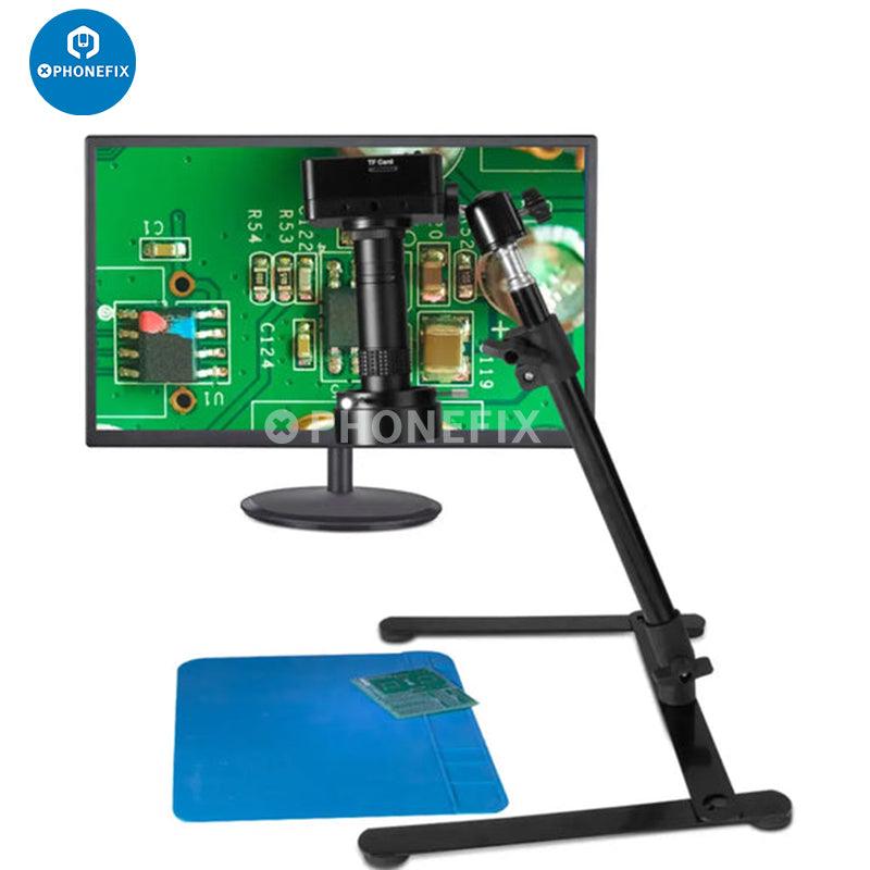 38MP Digital Industrial Camera HDMI USB Microscope Stand CPU Repair - CHINA PHONEFIX