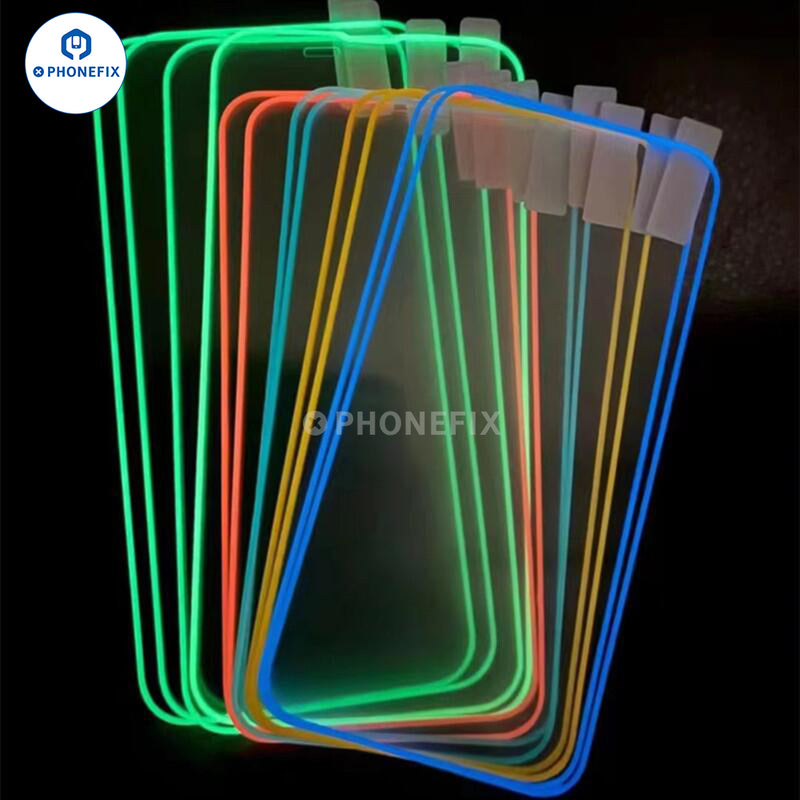 Full Screen Fluorescent Luminous Film For iPhone X-15 Pro Max