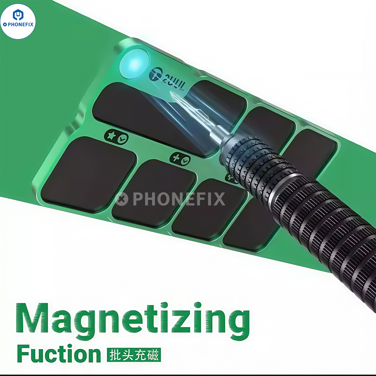 2UUL ST95 Screw MagDock Aluminum Alloy Magnetic Storage Pad