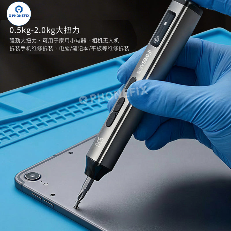 iFixes iX5 Adjustable Torque Electric Screwdriver for Phone Repair - CHINA PHONEFIX SHOP Team